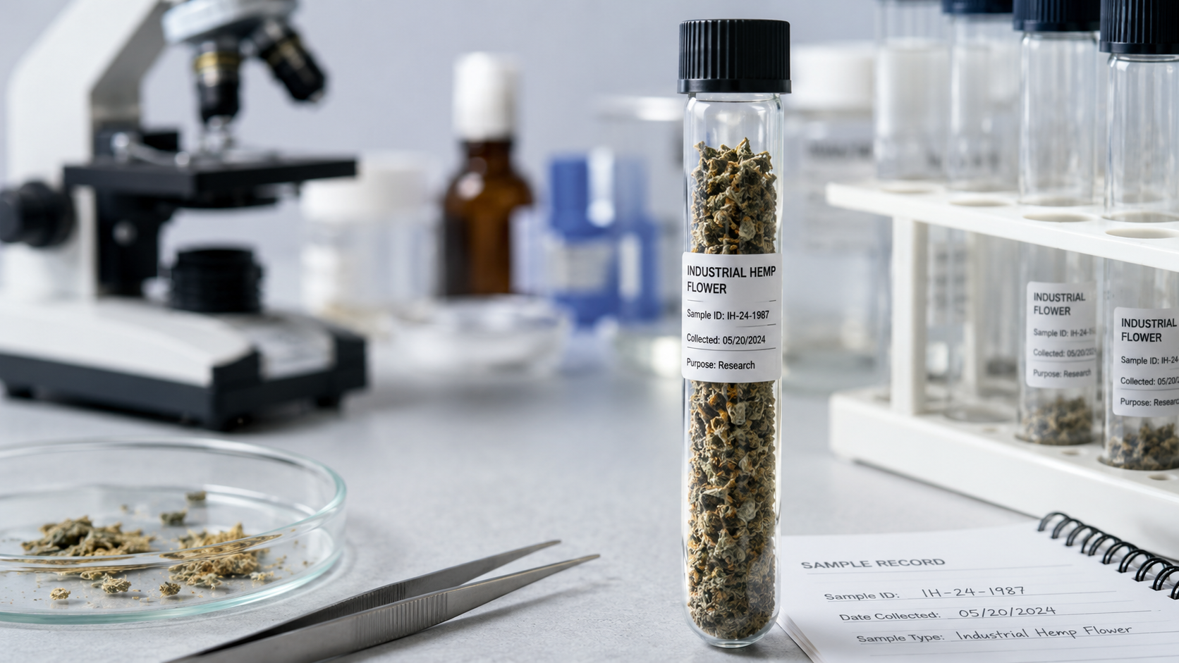 Jak správně určit účel vzorku technického konopí před botanickým nebo laboratorním zkoumáním